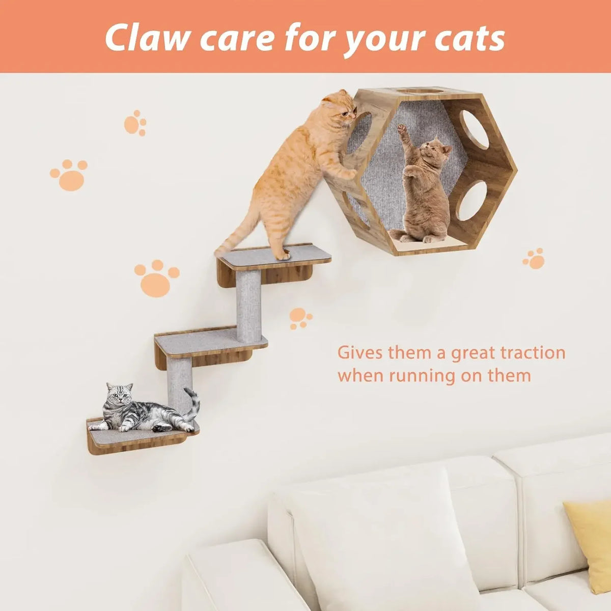 Tapis anti-griffes pour meubles