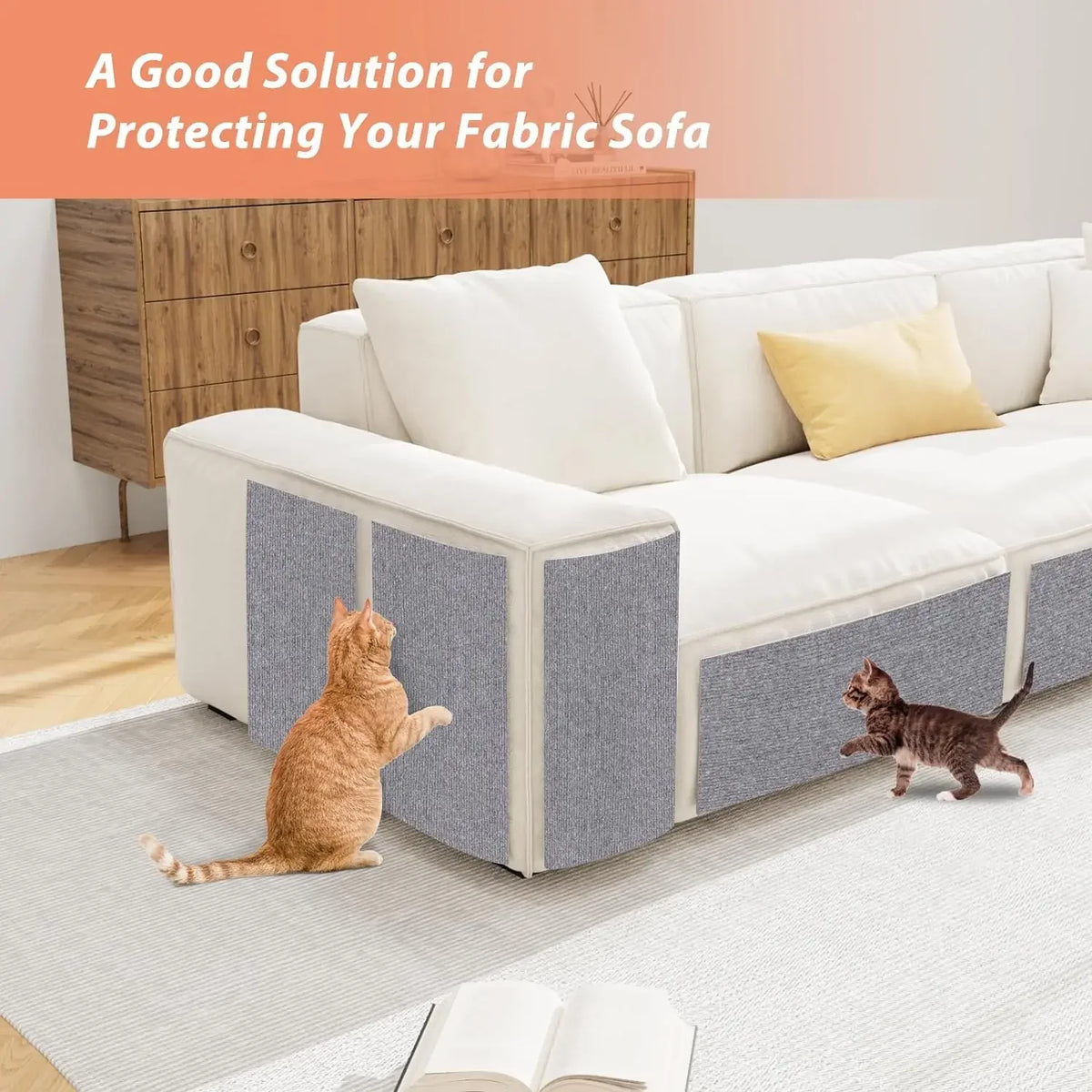 Tapis anti-griffes pour meubles