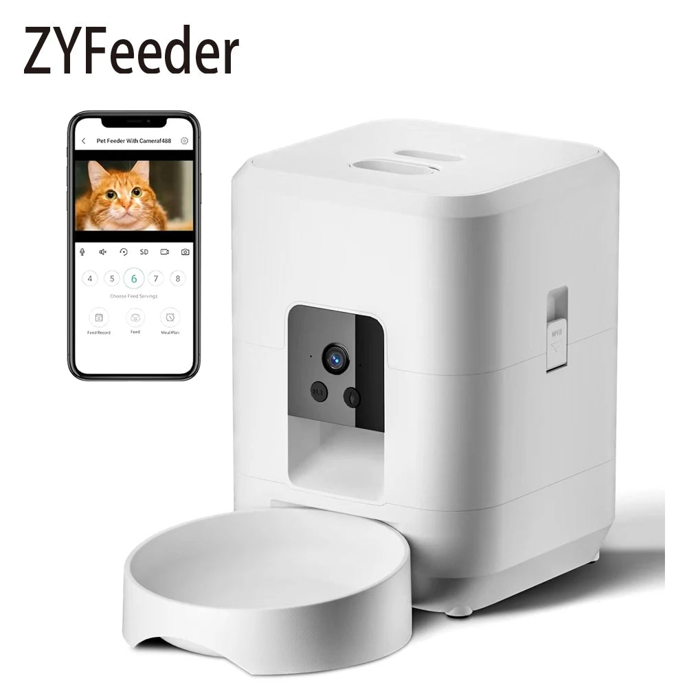 Distributeur de croquettes automatique programmable – Chat