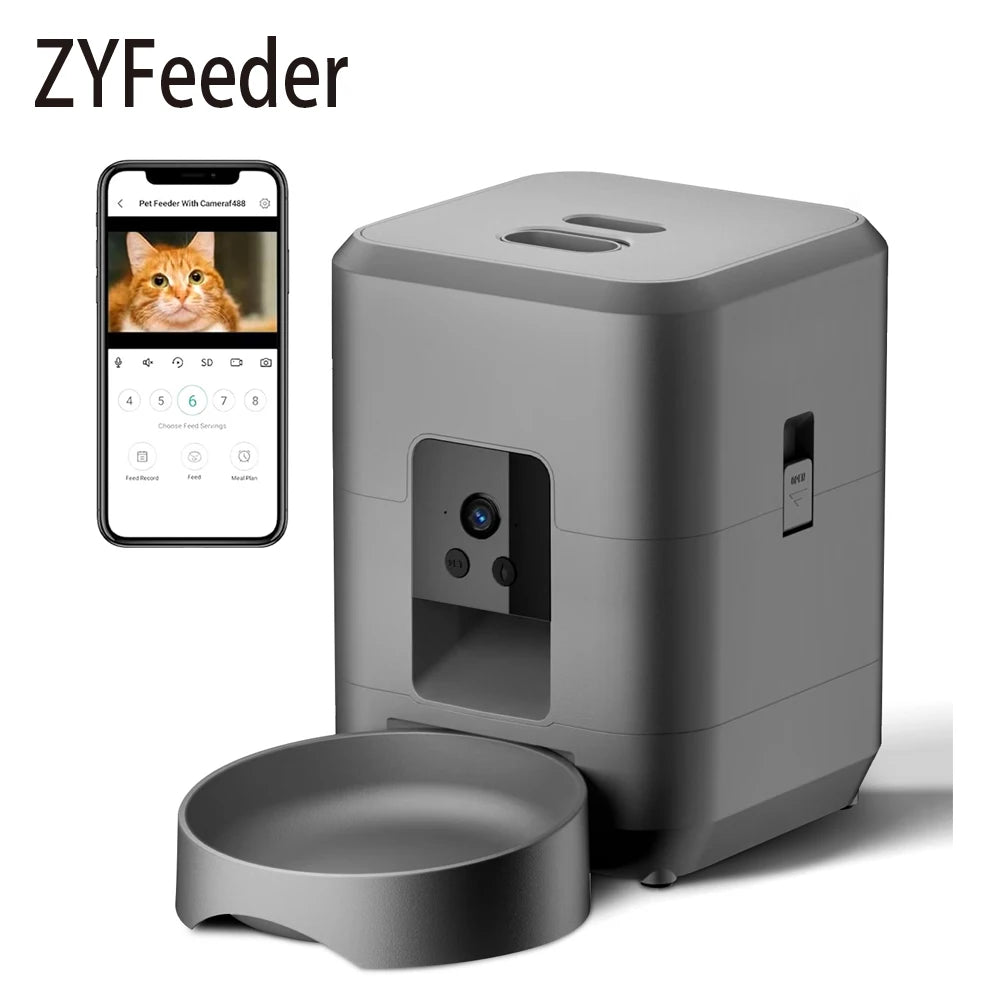 Distributeur de croquettes automatique programmable – Chat