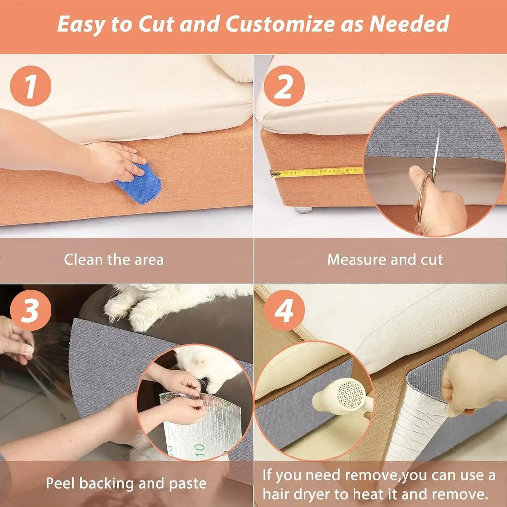Tapis anti-griffes pour meubles